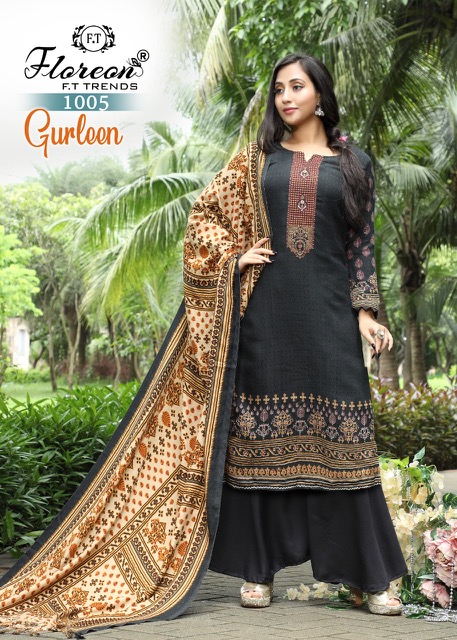 Floreon Gurleen Dobby Cotton Designer Dress Material collection